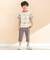 6分丈デニムニットパンツ(80~130cm)
