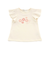 フレアスリーブお花プリント半袖Tシャツ(80~130cm)