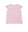 ラインストーンハートロゴ天竺キャップスリーブTシャツ(100~160cm)