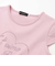 ラインストーンハートロゴ天竺キャップスリーブTシャツ(100~160cm)