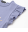オーロラスパンコールロゴフリル袖Tシャツ(100~160cm)