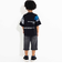 6分丈パッチワークロゴストレッチデニムパンツ(100~160cm)