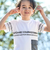 【お揃い】先染めチェックフラップポケット天竺半袖Tシャツ(90~160cm)
