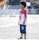 【速乾】Vネックユニフォーム風天竺Tシャツ(110~160cm)