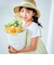 【アジャスター付】ペーパーブレードロゴリボンハット(48~56cm)