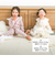 【スララク/腹巻き一体型】みんな快眠！みんみんパジャマ 上下セット(80~130cm)