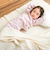 【スララク/腹巻き一体型】みんな快眠！みんみんパジャマ 上下セット(80~130cm)