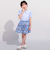 【お揃い】ドビーフラワーガーデンプリントキュロットパンツ(90~150cm)