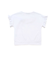 コード刺しゅうロゴ小鳥天竺フレンチスリーブTシャツ(90~160cm)