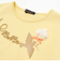 コード刺しゅうロゴ小鳥天竺フレンチスリーブTシャツ(90~160cm)