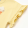 コード刺しゅうロゴ小鳥天竺フレンチスリーブTシャツ(90~160cm)