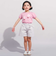 シフォン気球モチーフ天竺パフスリーブTシャツ(80~150cm)