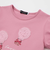 シフォン気球モチーフ天竺パフスリーブTシャツ(80~150cm)
