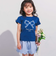 フラワーリボンモチーフ天竺半袖Tシャツ(90~150cm)