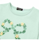 フラワーリボンモチーフ天竺半袖Tシャツ(90~150cm)