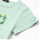 フラワーリボンモチーフ天竺半袖Tシャツ(90~150cm)