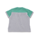 ネクタイプリントブロード切替半袖Tシャツ(80~90cm)