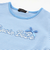 ボーダー天竺レースパッチ刺しゅうペプラム半袖Tシャツ(80~140cm)
