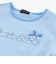 ボーダー天竺レースパッチ刺しゅうペプラム半袖Tシャツ(80~140cm)
