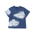夏空ロゴプリント天竺半袖Tシャツ(90~150cm)