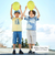 夏空ロゴプリント天竺半袖Tシャツ(90~150cm)
