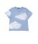 夏空ロゴプリント天竺半袖Tシャツ(90~150cm)