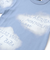 夏空ロゴプリント天竺半袖Tシャツ(90~150cm)