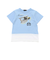 バイカラーアニマルプリント天竺半袖Tシャツ(80~140cm)