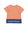 バイカラーアニマルプリント天竺半袖Tシャツ(80~140cm)
