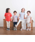 【スララク/防汚加工/オーガニックコットン】わくわく男の子半袖Tシャツ(80~130cm)