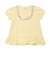 お花リボンネックレスプリント裾フレアTシャツ(80~130cm)
