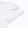 アニマルウサギフロント刺しゅうホットフィックスモチーフ肩レース半袖Tシャツ(80~130cm)