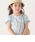 【お揃い】アイスチェリーレモン総柄フリル袖Tシャツ(80~130cm)