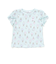 【お揃い】アイスチェリーレモン総柄フリル袖Tシャツ(80~130cm)
