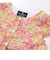 【DEVEAUX】水彩風花柄ティアードワンピース(90~140cm)