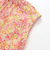 【DEVEAUX】水彩風花柄シャーリングブラウス(90~140cm)