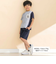 天竺縦配色切り替え半袖Tシャツ(80~130cm)
