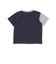 天竺縦配色切り替え半袖Tシャツ(80~130cm)