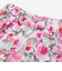 【お揃い】花柄チェックポケットフリルキュロット(90~130cm)