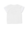 天竺袖フリルリボンプリント半袖Tシャツ(80~130cm)