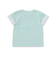 天竺袖フリルリボンプリント半袖Tシャツ(80~130cm)