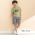 チェックタック入りハーフパンツ(80~130cm)