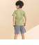 チェックタック入りハーフパンツ(80~130cm)