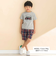 チェックタック入りハーフパンツ(80~130cm)