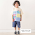 星ポケット切り替えTシャツ(80~130cm)