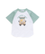 飛行機クルマ恐竜刺しゅうプリントラグランTシャツ(80~130cm)
