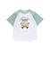 飛行機クルマ恐竜刺しゅうプリントラグランTシャツ(80~130cm)
