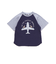 飛行機クルマ恐竜刺しゅうプリントラグランTシャツ(80~130cm)