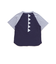 飛行機クルマ恐竜刺しゅうプリントラグランTシャツ(80~130cm)