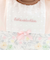 オーガンジー花柄プリント切り替えスタイ